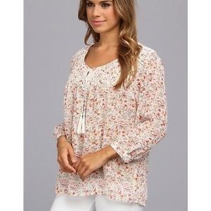 Vince Camuto Floral Boho Blouse